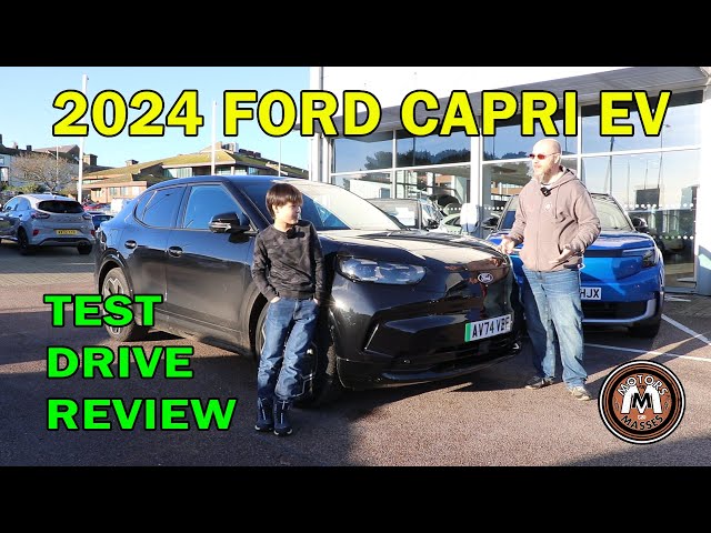 2024 FORD CAPRI EV Test Drive Review - Is it HORRIBLE?