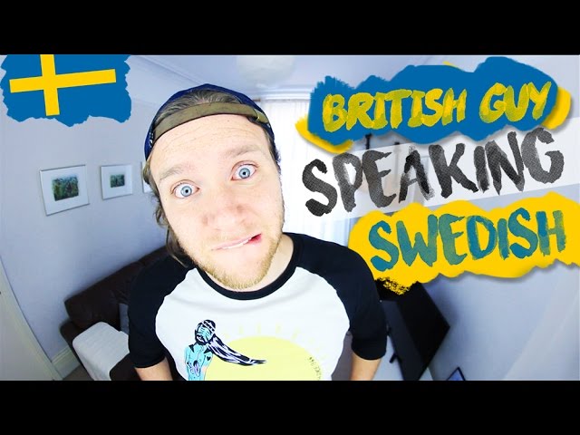 British Guy Speaking SWEDISH (Första Svenska Vlog)  | Dave Cad