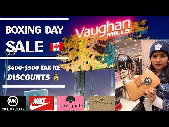 Best Deals of Canada 2023 🇨🇦 | Vaughan Mills🏰| Boxing day Sale 💰