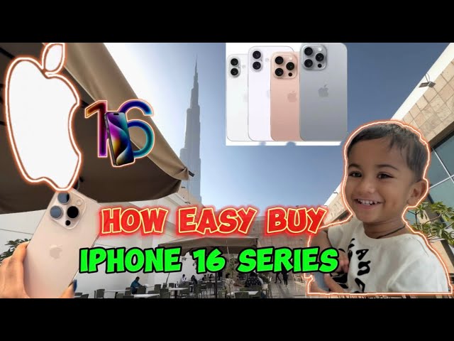 iPhone 16 in Dubai biggest Apple store purchase IPhone 16 pro max iPhone 16 plus in uae #iphone16