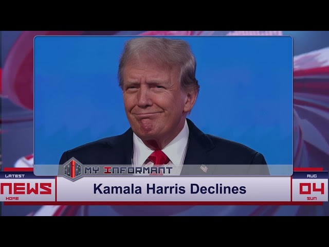 Harris Slams Trump's Last-Minute Fox News Debate Switch!