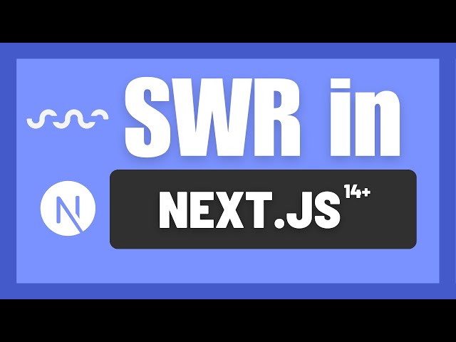 How to use SWR in Next js 14 APP directory?