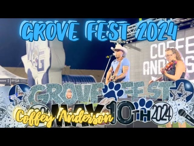 Coffey Anderson Rocks Grove Fest: Walnut Grove HS's First School Festival!