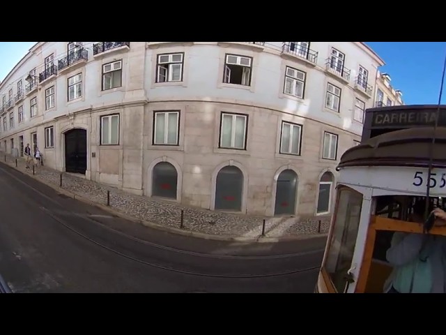 360º Video of a tram ride in Lisbon Tram 28