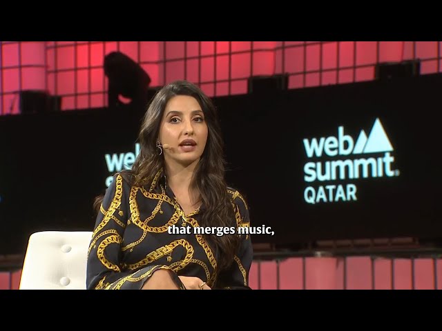 Nora Fatehi at Web Summit Qatar