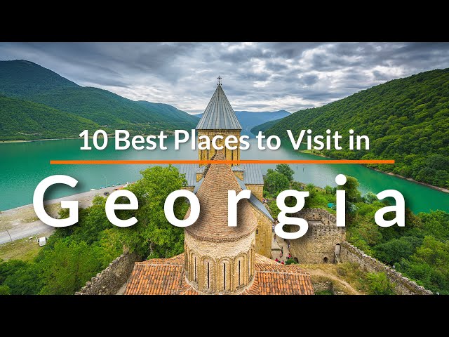 10 Best Places to Visit in Georgia (Europe) | Travel Video | SKY Travel