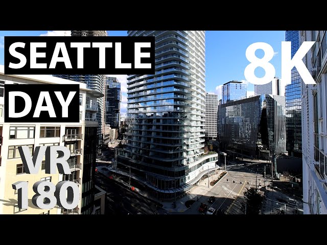 Seattle by Day - 8K VR180