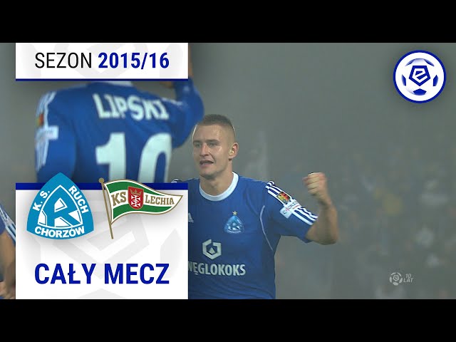 (1/2) Ruch Chorzów - Lechia Gdańsk | CAŁY MECZ | Ekstraklasa 2015/16 | 15. Kolejka