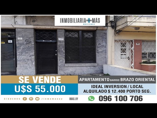 360° - En Venta: Monoambiente o Local en Brazo Oriental