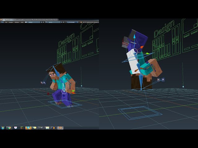 Flip Animation - Minecraft Animation Tips #7 (Blender)