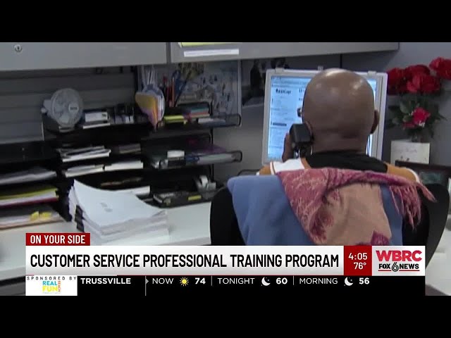 Customer service professional training program