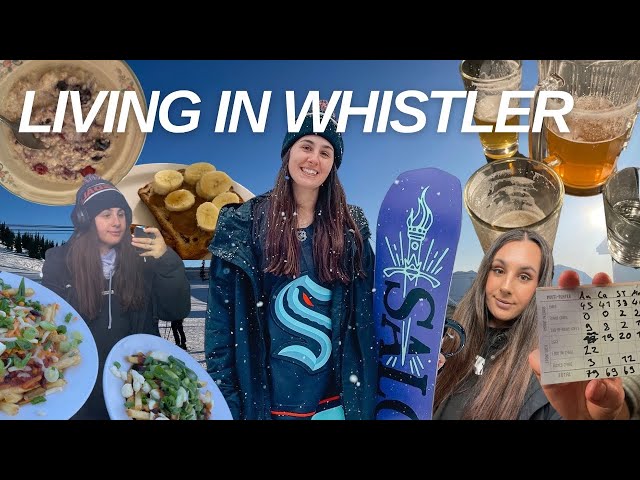 How to survive a Winter Ski Season in Whistler Blackcomb (working holiday iec)