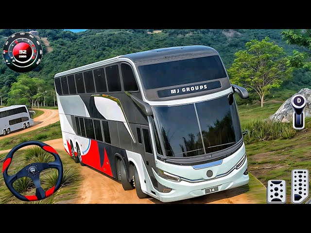 Bus Simulator 2025: Real Euro Bus Offroad Driving - Bus Game Android Gameplay