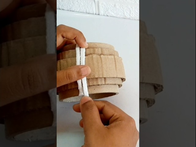 Best out of waste Cardboard rolls craft ideas #shorts