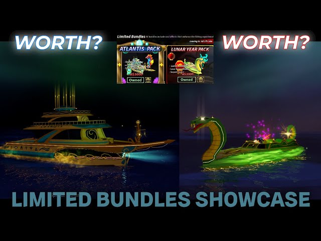 NEW FISCH LIMITED BUNDLES WORTH TO BUY? | Atlantis Pack & Lunar Year Pack