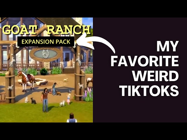 My Favorite Super Random TikToks That I Couldn't Live Without - Sims 4 Clip Compilation