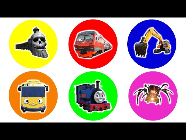 Spinwheel Bus eater,Choco Charles, Train eater, Hallowen train, Kereta hantu,  Thomas lipan