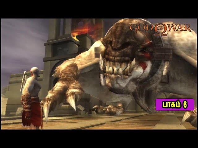 பாகம் 6 God of War in Tamil Part 6 Game Play, Story Explained in Tamil