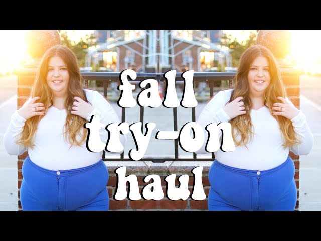 Fall plus size try-on haul! Fashion Nova Curve