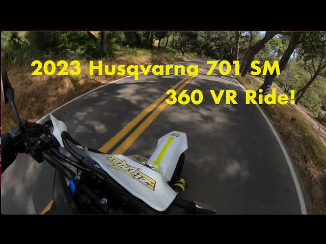 2023 Husqvarna 701 360 VR Ride!