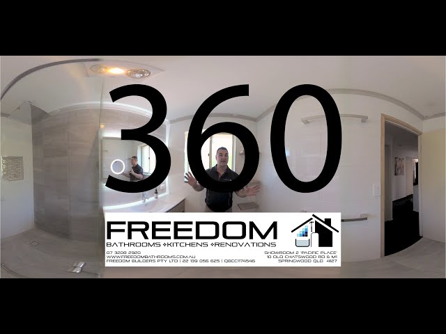 360 Review - Freedom Bathrooms - Logan Bathroom Renovation