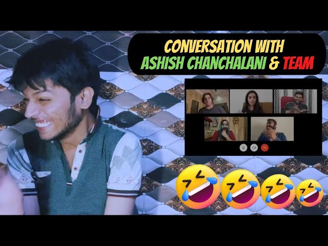 Conversation with @ashish chanchlani vines  & team 😁🤣 #reaction  | Abhinav Jaiswal #ashishchanchlani