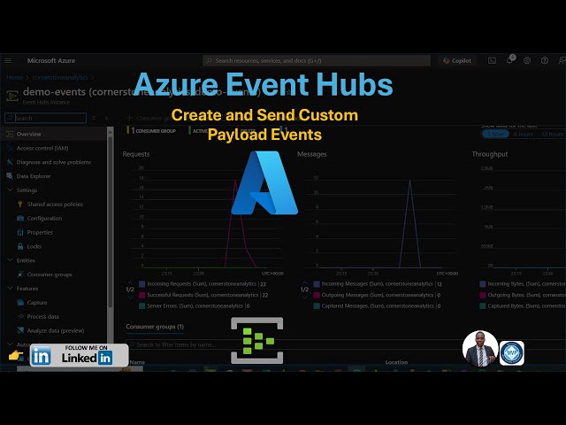 Azure Event Hubs: Create and Send Custom Payload Events