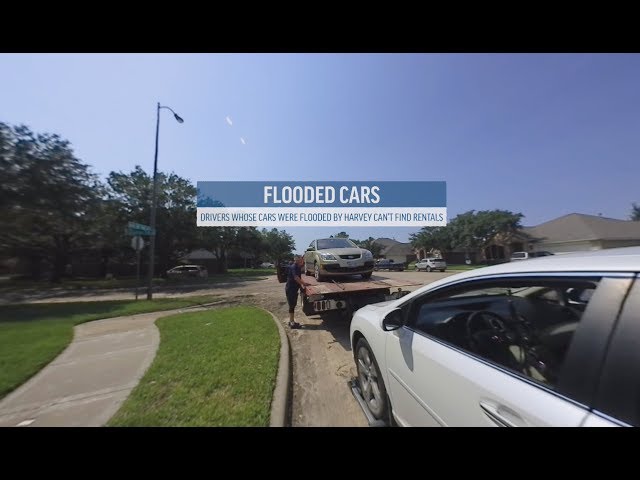 Flooded Cars:  Hurricane Harvey