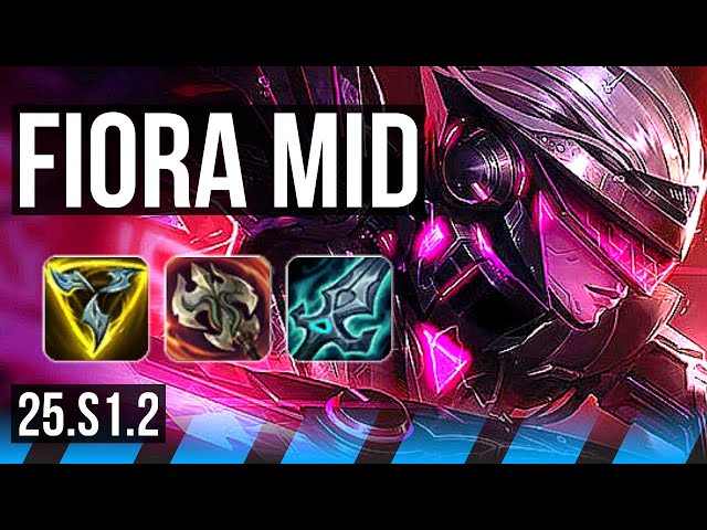 FIORA vs TWISTED FATE (MID) | NA Master | 25.S1.2