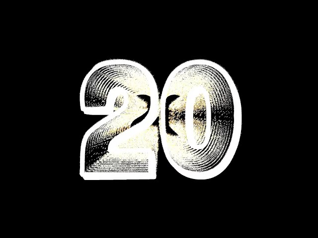 20 To 0 Countdown With Voice Sound Effect