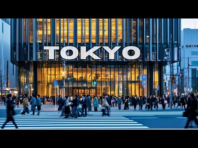 Tokyo Walk: Ginza to Shimbashi in Stunning 4K HDR | Japan Walking Tour