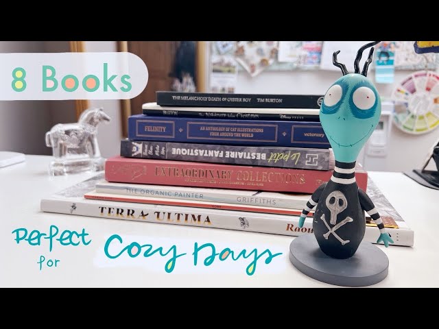 8 Awesome Books to Cozy up with | Picture books, Coffee table books, Art techniques & more!