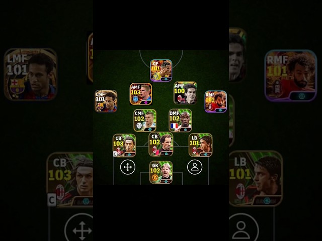 New efootball best legend squad #efootball