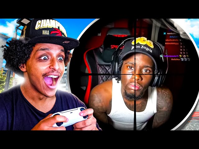 I STREAMSNIPED AMP ON NBA 2K22 & IT DIDN'T END WELL