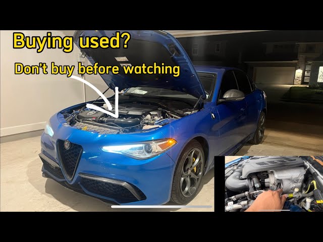 Guide To Buying A Used Alfa Romeo Giulia or Stelvio 2.0T (5 preowned buying tips/ checks)