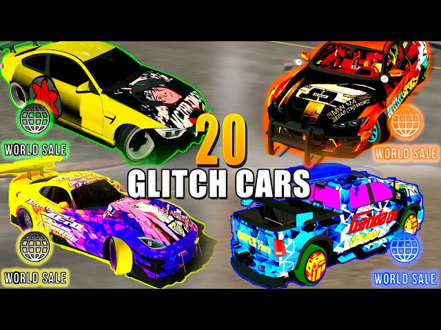 MAKING 20 *GLITCH* Cars STARTING With 20.000 COINS | Car Parking Multiplayer