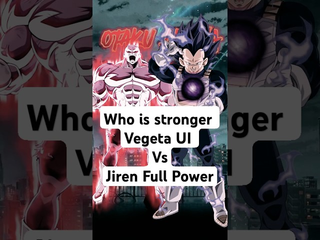 who is stronger jiren vs vegeta