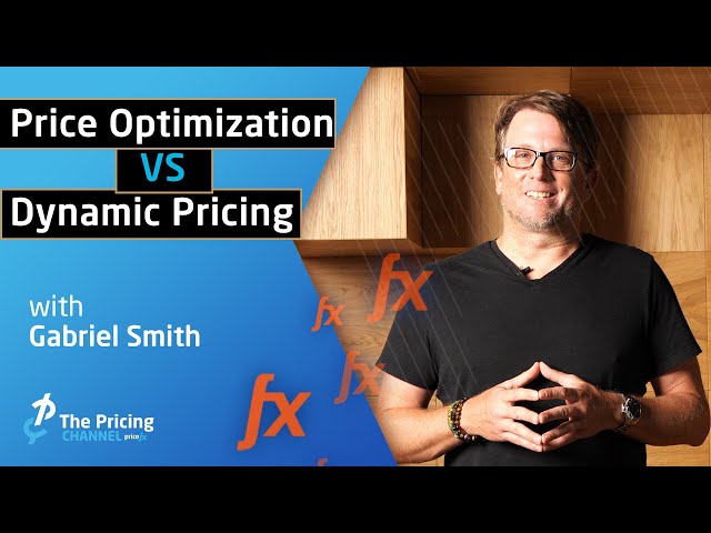 Price Optimization vs Dynamic Pricing