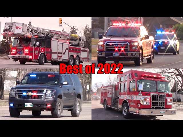 Emergency Vehicles Responding 2022 - Best of Fire Trucks, Police Cars & Ambulances