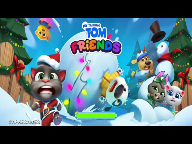 My Talking Tom Friends Christmas update Gameplay Android ios