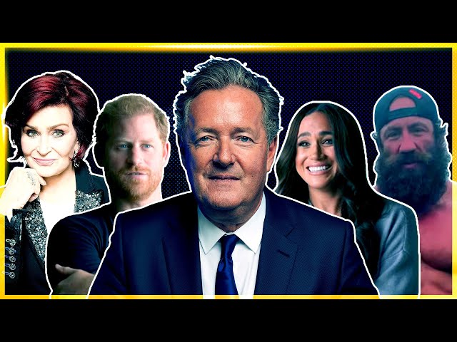 Piers Morgan Takes On Harry And Meghan's Netflix Claims, Liver King And Sharon Osbourne