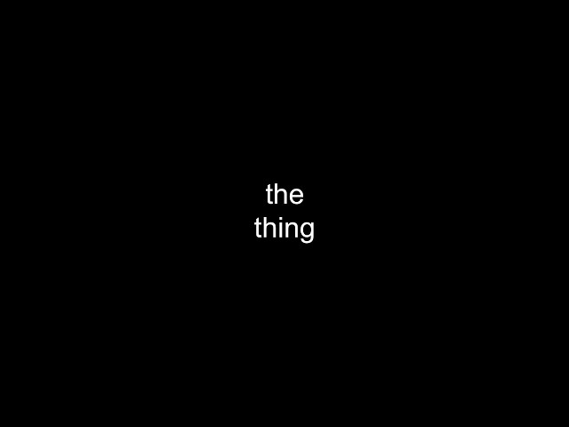 the thing by nas alk j