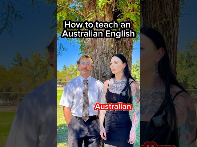 How to teach an australian english