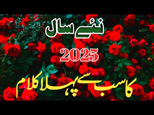 New Year 1st Naat 2025 | Naat Sharif | Islamic Naat | Urdu Naat | Madina Naat | Naat 2025