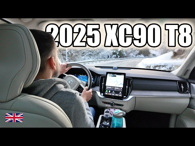 2025 Volvo XC90 eAWD T8 PHEV - Skip The Mild Hybrid (ENG) - Test Drive and Review