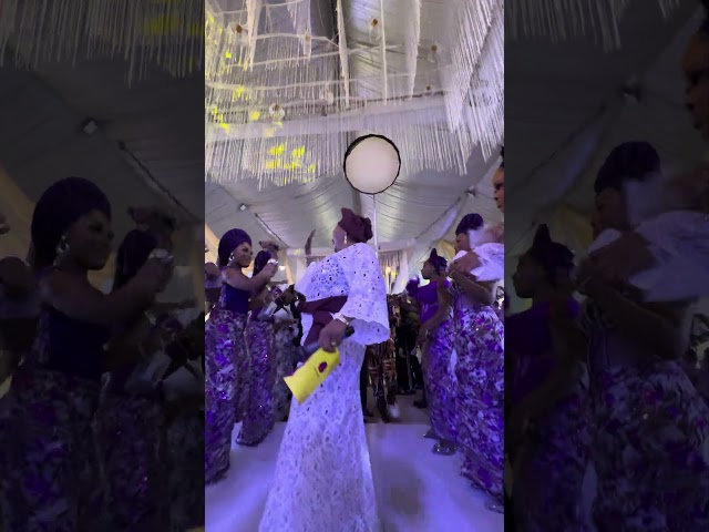 this bridal party entrance dance is #wedding #viralweddingenergy filled #dance #bride