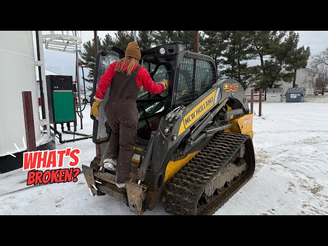 Farm Repairs & Cattle Care: Fixing Our Skid Steer & Preg Checking Heifers!