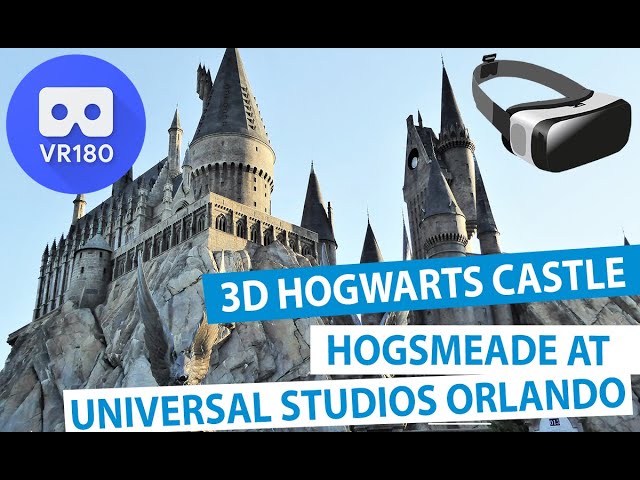 Harry Potter - Hogwarts Castle 3D VR180 ( Oculus Go / Quest / Rift )