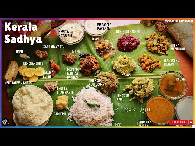 Kerala sadya recipes full preparation #2 | onam sadhya recipes | Kerala recipes