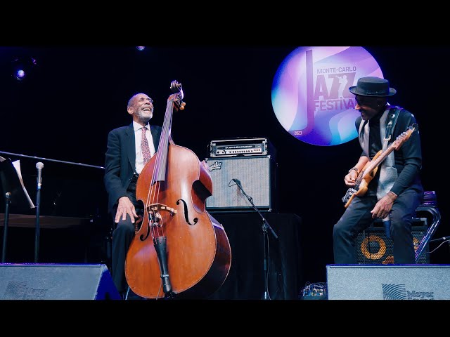 Ron Carter jams with Marcus Miller  - Monte Carlo Jazz Festival